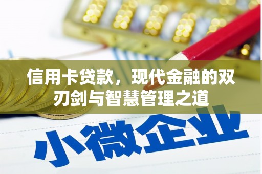 玉井信用卡贷款，现代金融的双刃剑与智慧管理之道