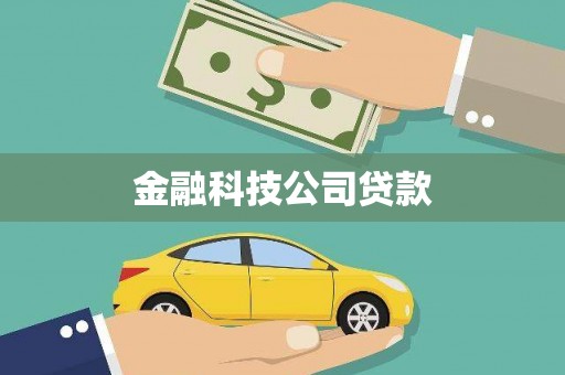玉井金融科技公司贷款