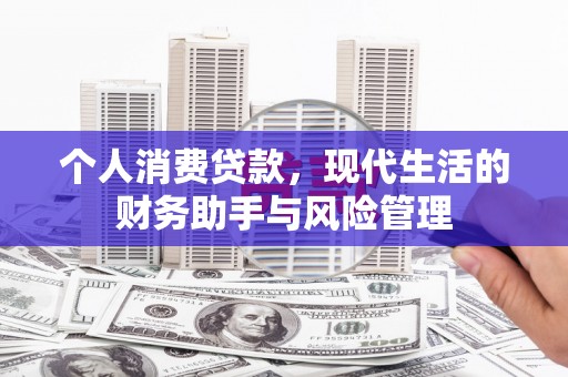 玉井个人消费贷款，现代生活的财务助手与风险管理